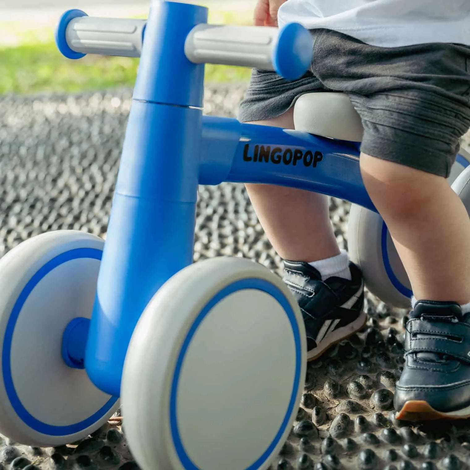 Bicicleta de equilibrio para bebes de 10 a 30 meses (Azul)