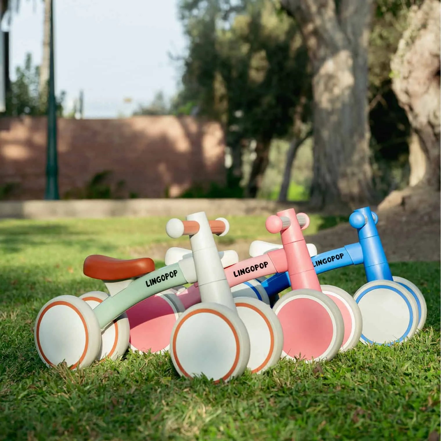 Bicicleta de equilibrio para bebes de 10 a 30 meses (Rosado)
