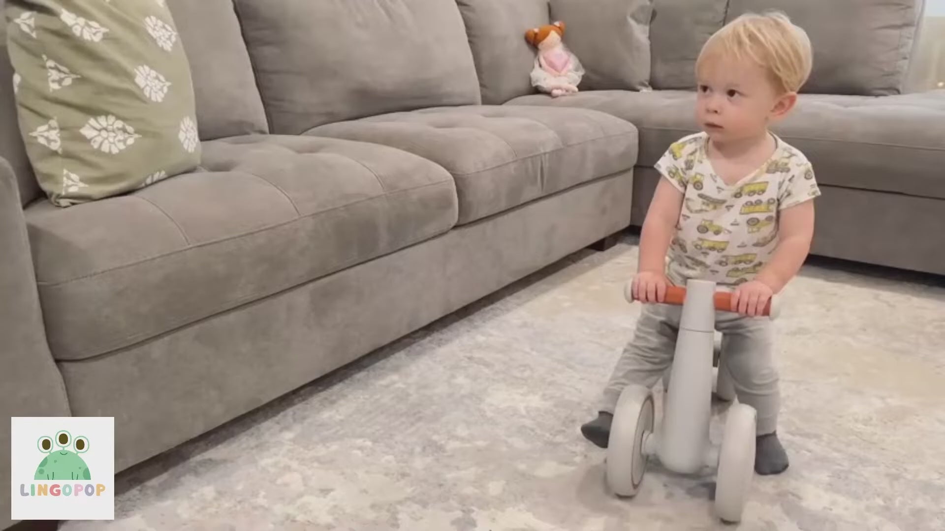 Bicicleta de equilibrio para bebes de 10 a 30 meses (Azul)